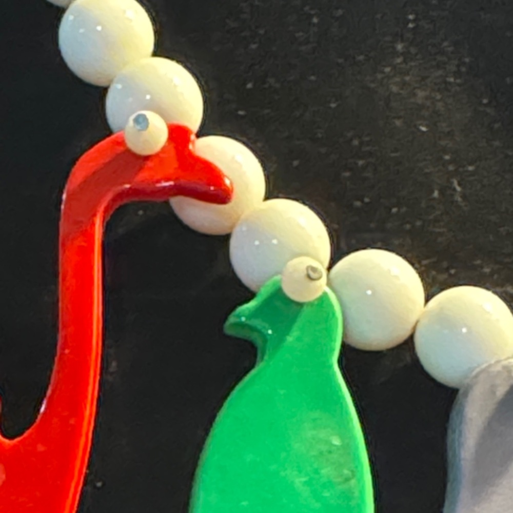 Tatty Devine Colorful bird parrot  Pendant Necklace - Picture 2 of 5